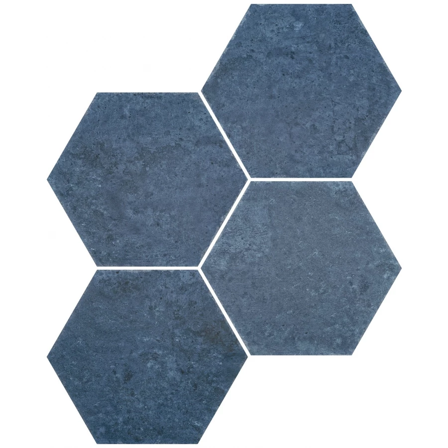Керамогранит Durstone Saona Azul Hex DUR000006 27х23 см