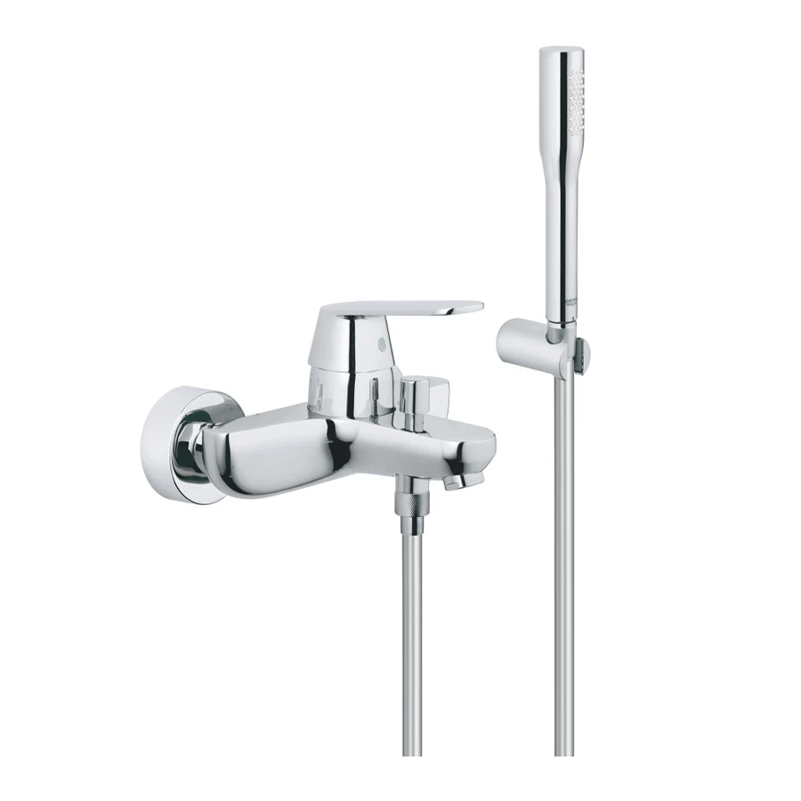 Смеситель для ванны Grohe Eurosmart Cosmopolitan с душевым гарнитуром хром 32832000
