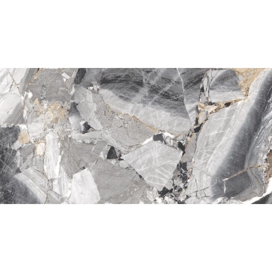 Керамогранит LCM Obsidian суперполированный серый 60120OBS55HG 120х60 см