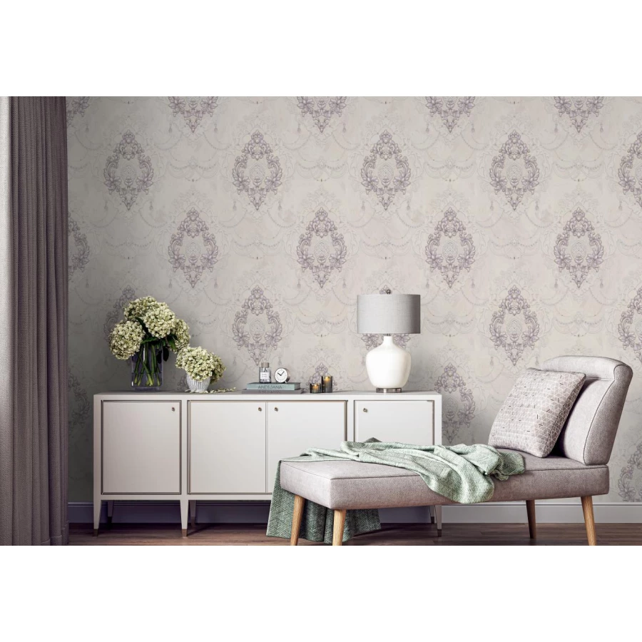 Обои флизелиновые Palitra Life Andijana голубые PL72467-16 1,06х10,05 м