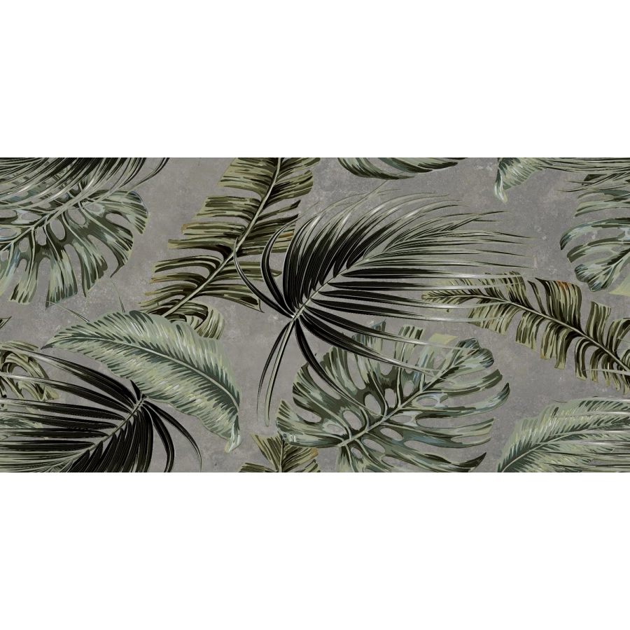 Плитка настенная PrimaVera Палинур Декор Папоротник матовый TP3651HM 60х30 см