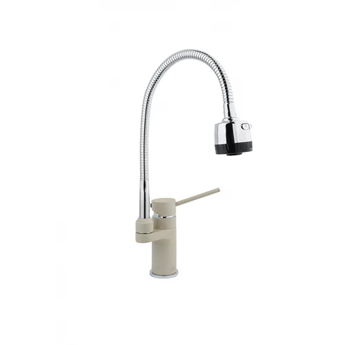 Смеситель для кухонной мойки Timo Saona 2308FS sandy песочный