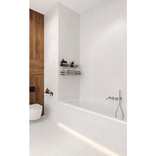 Керамогранит Staro Luna Rossa Arctic Bianco Satin белый 45239990 120х60 см