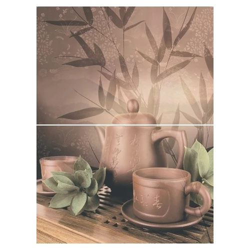 Панно Дельта Керамика Tea ceremony P2D175 30х40 см из 2-х плиток