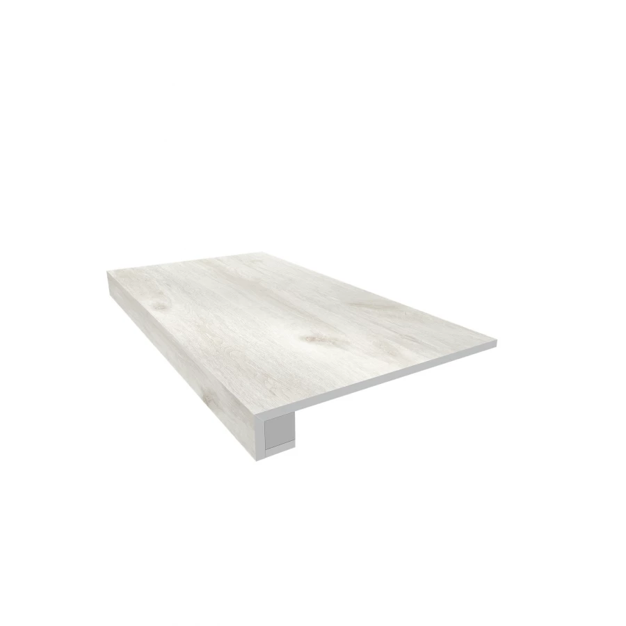 Комплект Ступень Estima Daintree DA00 неполированный прямоугольный бортик + Подступенок 14,5x120 Set/Steptrade/DA00_NS/33x120/S1/Riser/DA00_NS/14,5 120х33 см