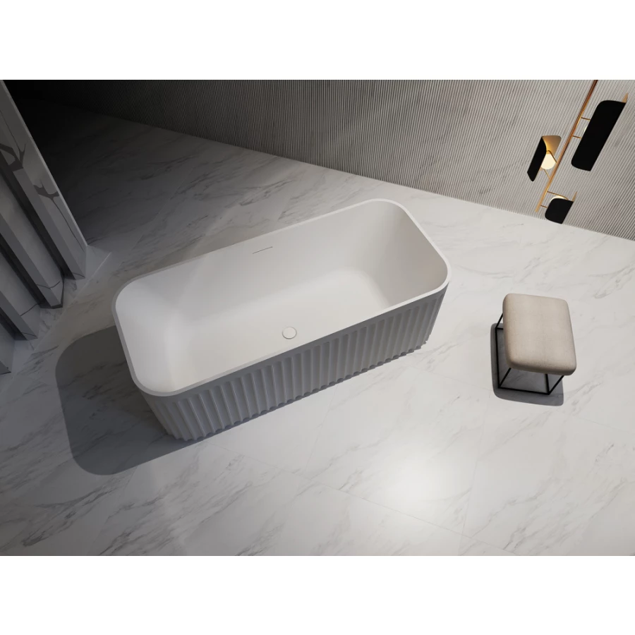 Акриловая ванна Abber белая AB9411-1.7 170x75 см