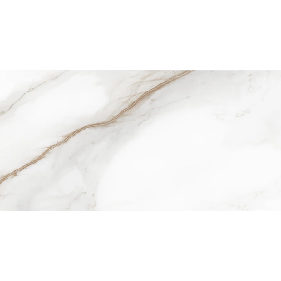 Керамогранит Delacora Calacatta Andrea карвинг матовый белый D30019M 60х30 см