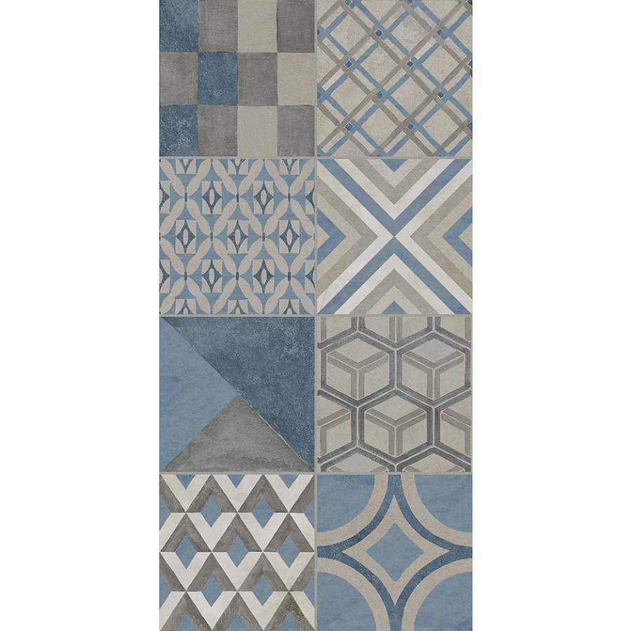 Декор Kerama Marazzi Онда матовый обрезной синий 30х60 см