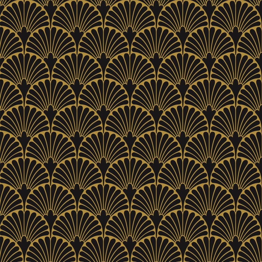 Керамогранит Aparici Art-Deco Black Manhattan Natural 4-118-2 29.75x29.75 см