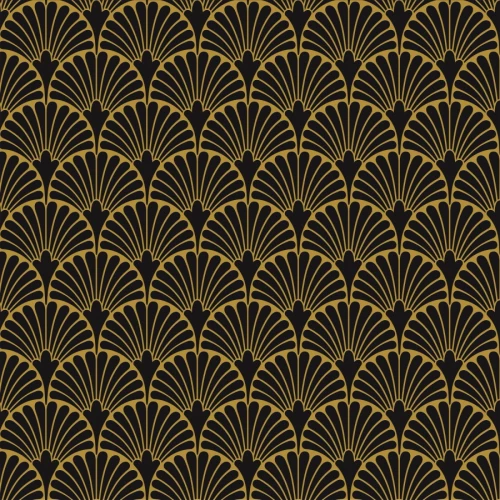 Керамогранит Aparici Art-Deco Black Manhattan Natural 4-118-2 29.75x29.75 см