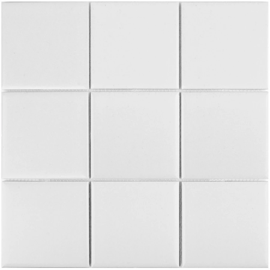 Керамическая мозаика Starmosaic Homework White Matt 97х97 мм MH33900 30x30 см
