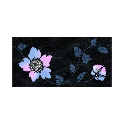 Декор Нефрит-Керамика Болеро синий 25х50 см