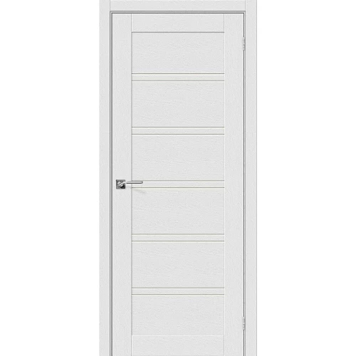 Межкомнатная дверь El Porta Легно-28 200x90 экошпон Legno полотно Magic Fog цвет Virgin