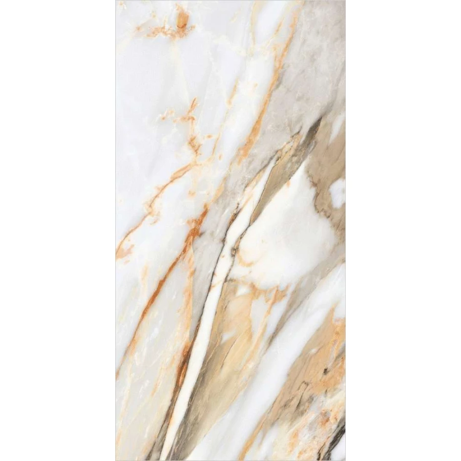 Керамогранит Global Tile Borghini_GT Белый полированный GT120605403PR 120х60 см