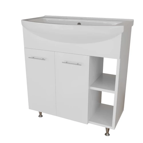 Тумба для ванной MixLine Анри-75 под умывальник Best-75 553563