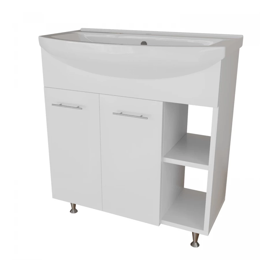 Тумба для ванной MixLine Анри-75 под умывальник Best-75 553563