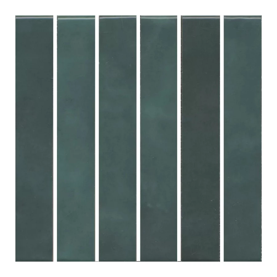 Плитка настенная Kerama Marazzi Фес Декор мозаичный глянцевый темно-зеленый KMD2MSM005BN 15x15 см