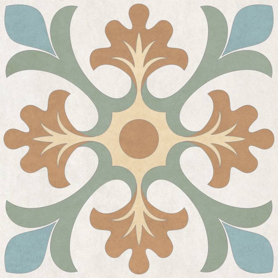 Керамогранит New Trend Design Art Mix 4 матовый многоцветный GP2020DMX55 20х20 см