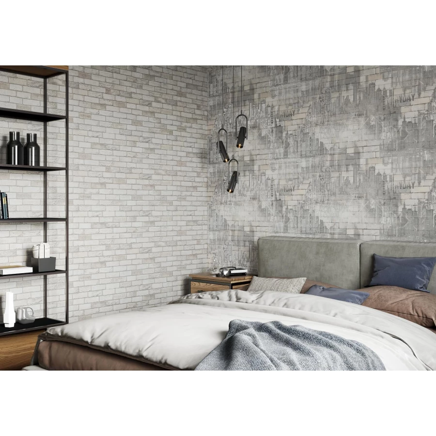 Обои флизелиновые Palitra Life Manhattan коричневые PL71815-25 1,06х10,05 м