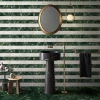 Бордюр EnergieKer Империал Верде Алпи Ретт Матт / Imperial Verde Alpi Rett Matt матовый зеленый 8VEAL 30х7,5 см