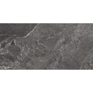 Керамогранит New Trend Karakum Dark лаппатированный карвинг чёрный D120258L 120х60 см