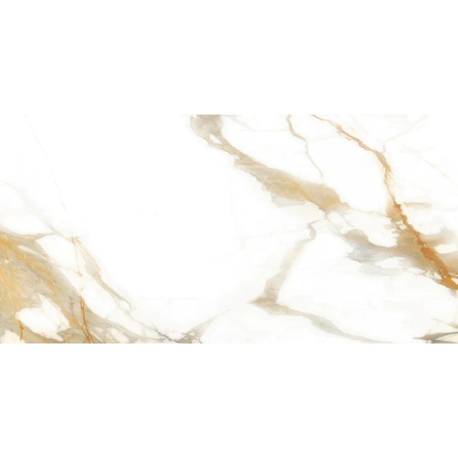Плитка напольная керамогранитная ALMA Ceramica Calacatta Oro GFA114CLR04L 114х57 см