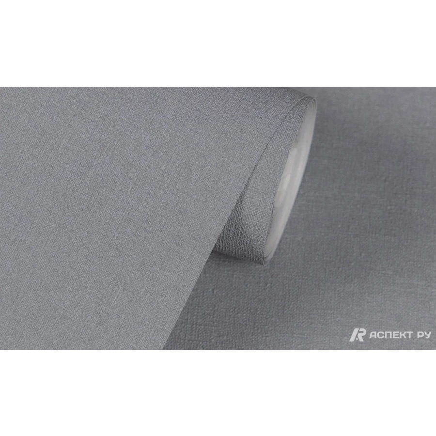 Обои флизелиновые Аспект Deluxe Акцент Текстиль New серые 70604-44 1,06х10,05 м