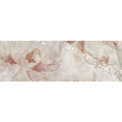 Плита настенная Global Tile Fiona декор 2 бежевый 25*75 см