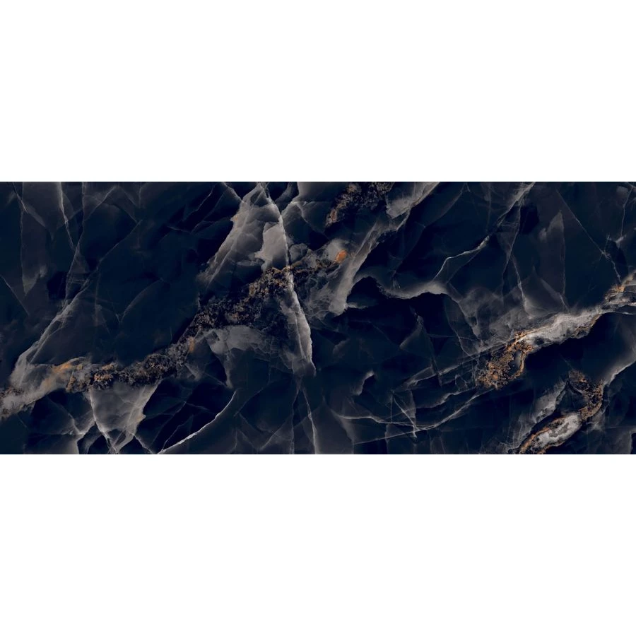 Керамогранит Neodom Titanium Black Paradise Polished черный N80005 280х120 см