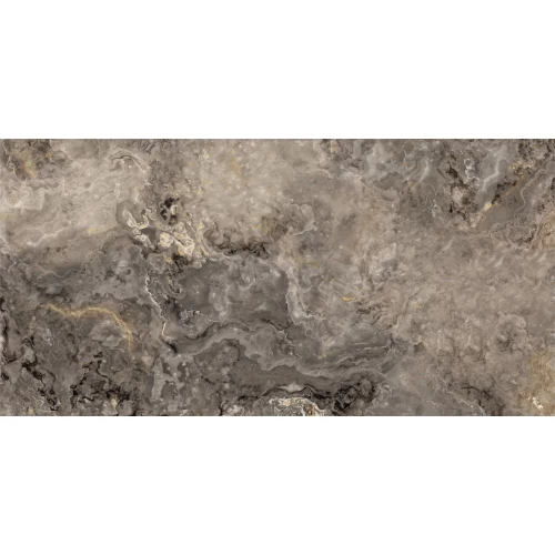 Керамогранит Realistik Doha Polished Silver Carving серый 120x60 см