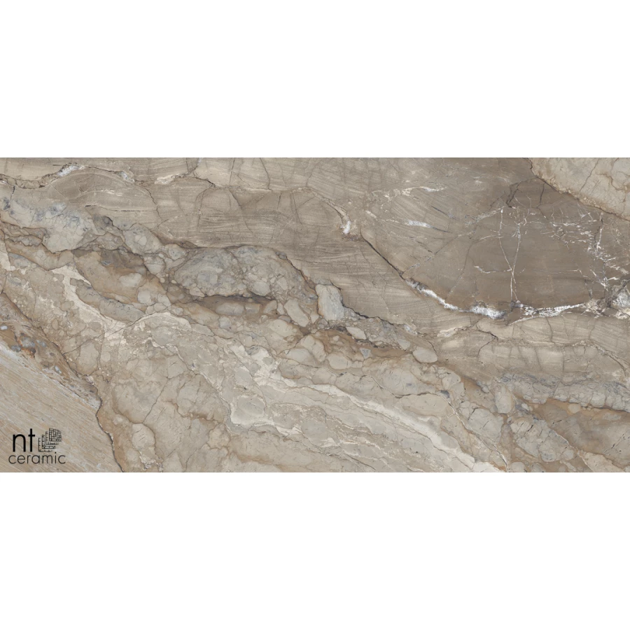 Керамогранит NT Ceramic Gravel Natural Полированный NTT99509P 120х60 см