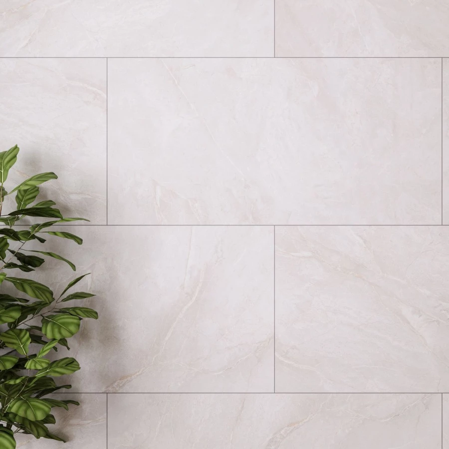 Керамогранит Neodom Marble Orobico Bianco Polished глянцевый белый N20482 120x60 см