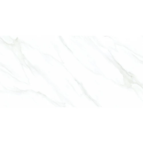 Керамогранит lamore Ceramic Gloss 60х120 Statuario Pearl глянцевый белый 60/120-058 120х60 см