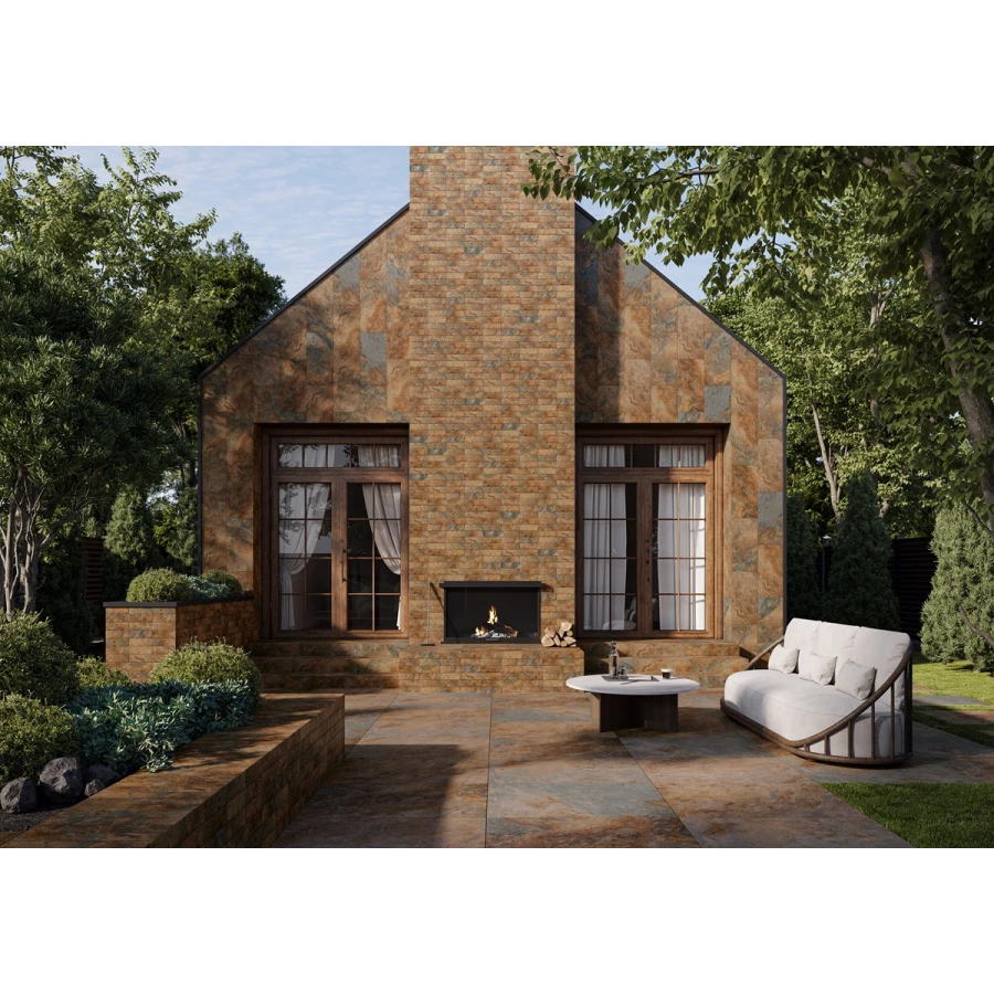 Ступень Ceramika Paradyz Ardis Rust Stopnica Prosta Struktura Mat 60х30 см