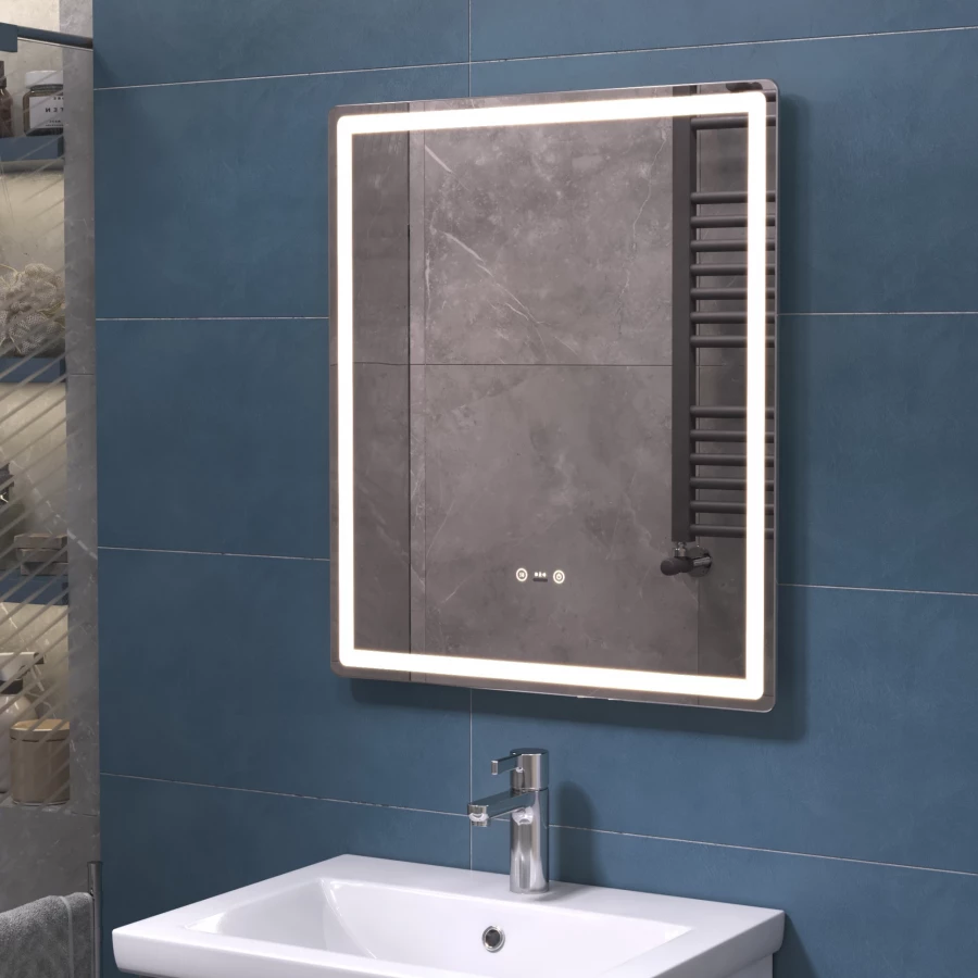 Зеркало Vigo Geometry Step 600 148 60x70 см