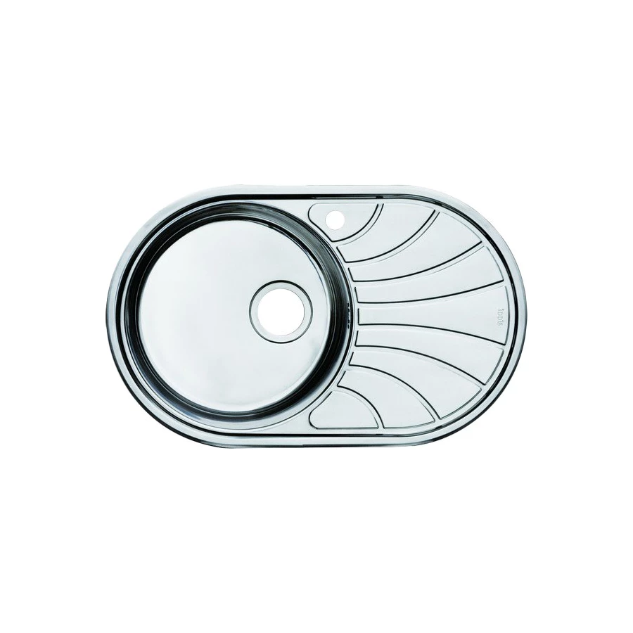 Мойка кухонная из нержавеющей стали Iddis Suno SUN77SLi77 77х48 см