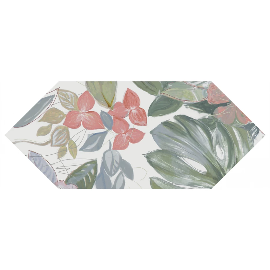 Декор Kerama Marazzi Фурнаш глянцевый многоцветный 14х34 см