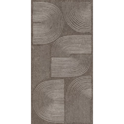 Декор Kerama Marazzi Руссильон обрезной матовый коричневый тёмный KMD3STA126BR 60x30 см