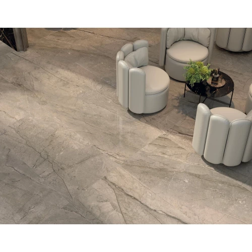 Керамогранит Atlas Concorde Forte dei Marmi Mystic Grey Matt Rett матовый серый 600010002408 120х120 см