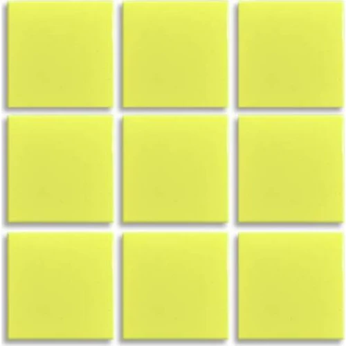 Стеклянная мозаика Trend Vitreo на бумаге 2x2 глянцевая желтая 201*-1 31,6х31,6 см
