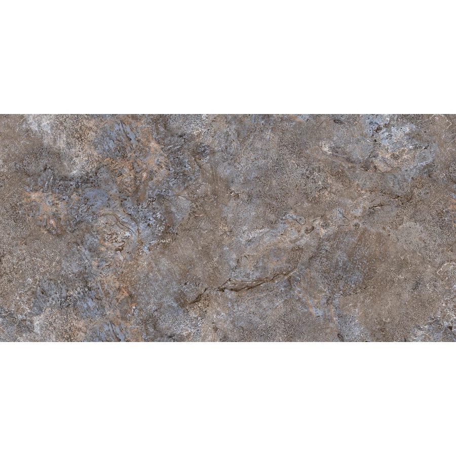 Керамогранит ALMA Ceramica Indastrio sugar-эффект коричневый GFU60120IND40R 120х60 см