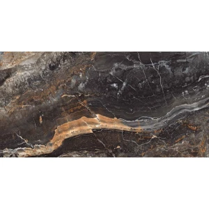 Керамогранит Neodom Sale Lawa Nero Carving матовый черный N20432 120x60 см