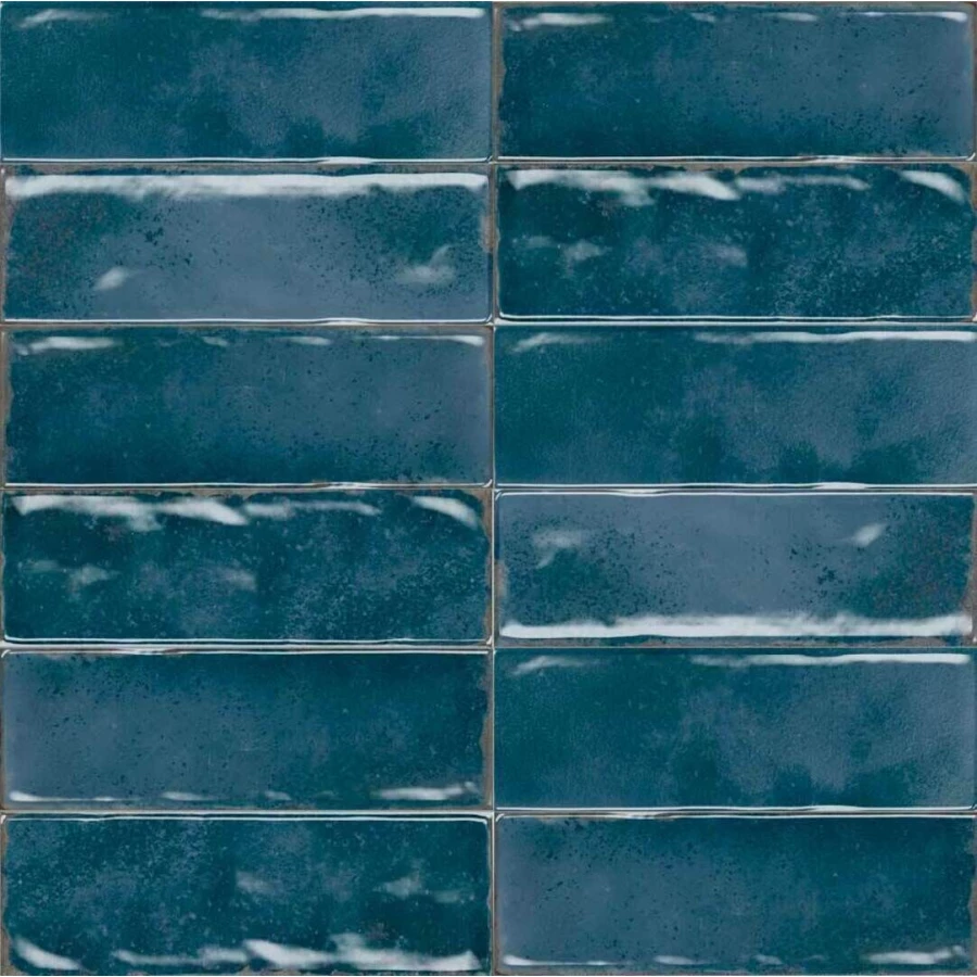 Плитка настенная EL Barco Vogue Glaciar глянцевая голубая 20x6,5 см