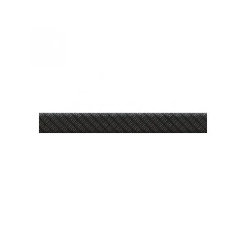 Бордюр Нефрит-Керамика объемный Катрин черный 25*3 см
