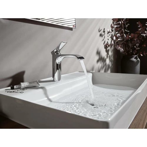 Смеситель для раковины Hansgrohe Vivenis однорычажный 110 без сливного гарнитура хром 75022000