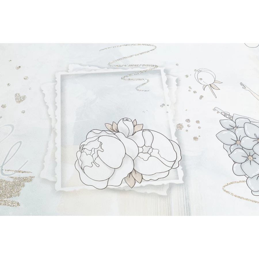 Обои флизелиновые Palitra Home HomeColor Ballet бежевые HC71905-41 1,06х10,05 м