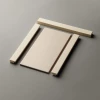 Плитка настенная Mutina Мотиво Вхите / Motivo White матовая бежевая BOV01 28х14 см