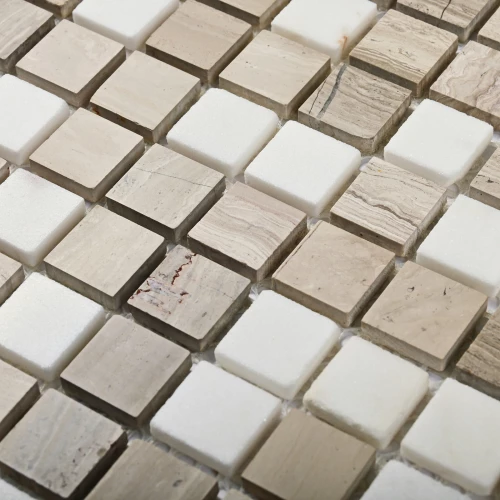 Мозаика Bonaparte Каменная мозаика Elegant 15х15 матовая серая 30,5х30,5 см