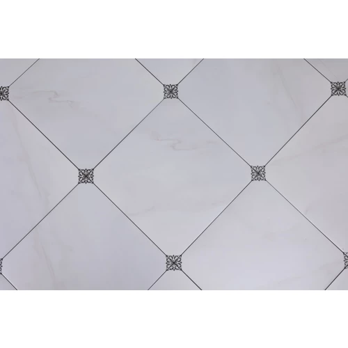 Керамогранит глазурованный Cersanit Palmira blanca матовый белый 8 мм 42x42 см