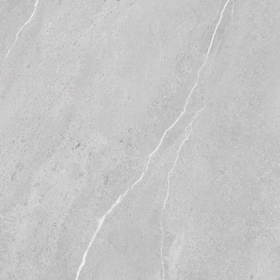 Клинкерная плитка Керамин Ливерпуль 7 матовая светло-серая 39,4х39,4 см